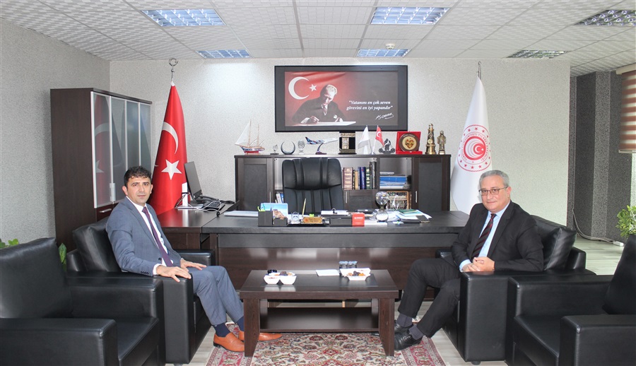 Van Vali Yardımcısı Sayın Dr. Ahmet TOZLU 'dan Bölge Müdürlüğümüze Ziyaret