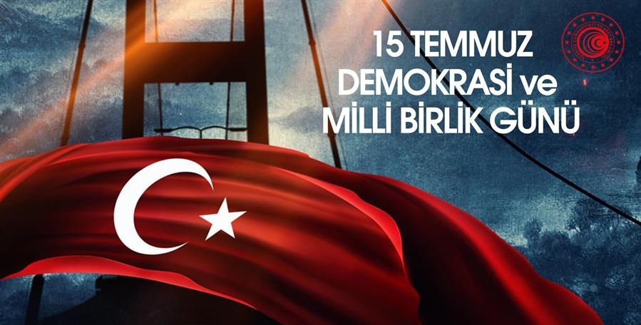 ZAFERİN ADI TÜRKİYE 15 Temmuz Demokrasi ve Milli Birlik Günümüz Bölge Müdürlüğümüzde Anıldı