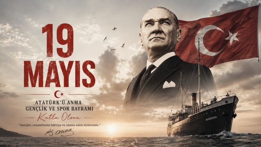 19 Mayıs Atatürk'ü Anma Gençlik ve Spor Bayramımız Kutlu Olsun