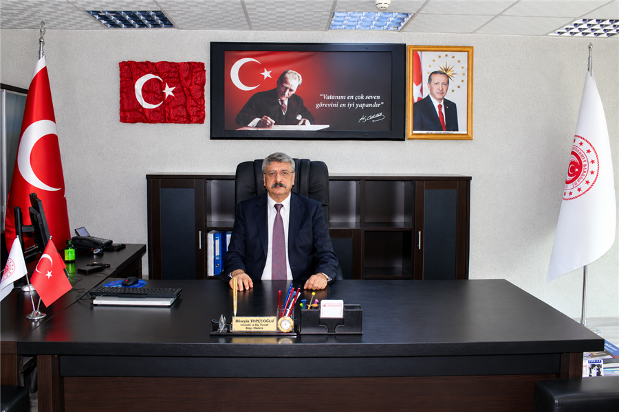 Bölge Müdürümüz Sayın Hüseyin TOPÇUOĞLU Görevine Başladı